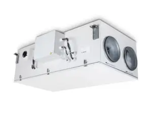 Swegon GLOBAL LP FW madal ventilatsiooniseade avatud paneeliga