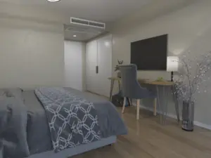 Hotellituba, mille laes on Swegon PARAGON mugavusmoodul