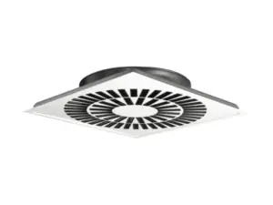 Swegon VIREO Ceiling õhujagaja musta düüsipinnaga